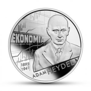 Wielcy polscy ekonomiści – Adam Heydel, 10 zł, rewers