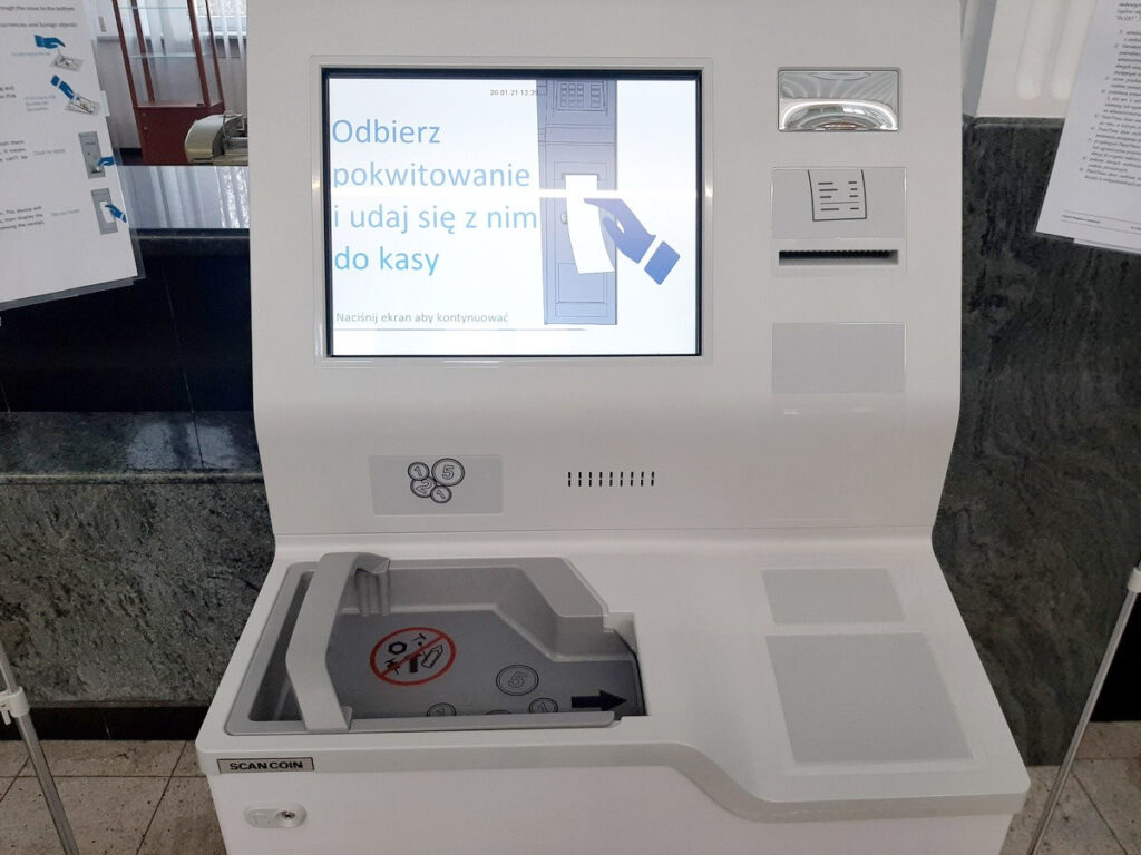 Self-service coin deposit devices | NBP