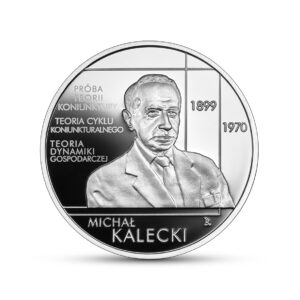 Wielcy polscy ekonomiści – Michał Kalecki, 10 zł, rewers
