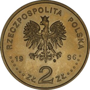 Moneta Nordic Gold; awers - Henryk Sienkiewicz (1846-1916)