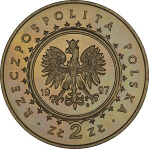 Moneta Nordic Gold; awers - Zamki i pałace w Polsce: Zamek w Pieskowej Skale