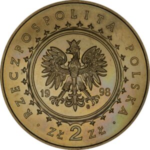 Moneta Nordic Gold; awers – Zamki i pałace w Polsce: Zamek w Kórniku