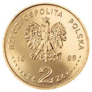 Moneta Nordic Gold; awers – Wejście Polski do NATO