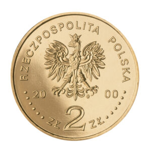 Moneta Nordic Gold; awers – 20-lecie powstania Solidarności