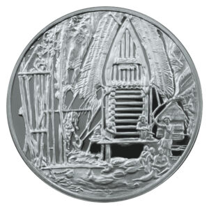 Srebrna moneta okolicznościowa; rewers – Polscy podróżnicy i badacze: Bronisław Malinowski (1884-1942)