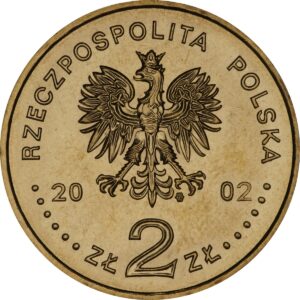 Moneta Nordic Gold; awers – Poczet królów i książąt polskich: August II Mocny (1697-1706; 1709-1733)