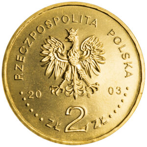 Moneta Nordic Gold; awers – Polski rok obrzędowy: Śmigus-Dyngus