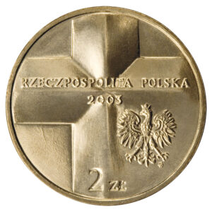 Moneta Nordic Gold; awers – Jan Paweł II – 25-lecie pontyfikatu