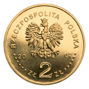 Moneta Nordic Gold; awers – 125. rocznica urodzin Karola Szymanowskiego (1882-1937)