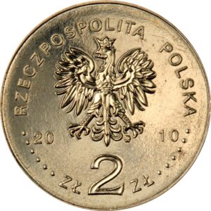 Moneta Nordic Gold; awers – Miasta w Polsce – Miechów