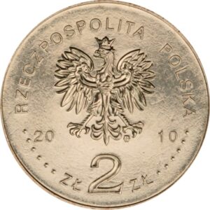 Moneta Nordic Gold; awers – Zabytki Rzeczypospolitej - Krzeszów