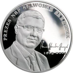 Srebrna moneta okolicznościowa; rewers; 10 zł – Smoleńsk - pamięci ofiar 10.04.2010 r.