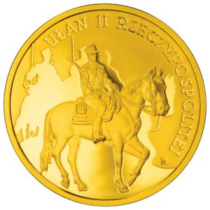 Złota moneta kolekcjonerska; rewers – 