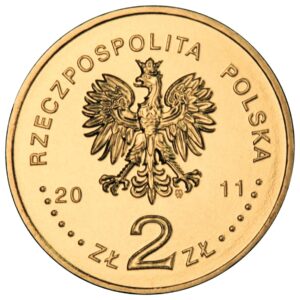 Moneta Nordic Gold; awers – Miasta w Polsce – Kalisz