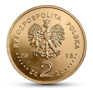 Moneta Nordic Gold; awers – Polskie Kluby Piłkarskie – Warta Poznań
