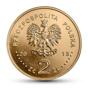 Moneta Nordic Gold; awers – 200-lecie urodzin Hipolita Cegielskiego