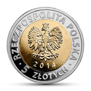 Moneta w standardzie obiegowym awers - Odkryj Polskę – 25 lat wolności