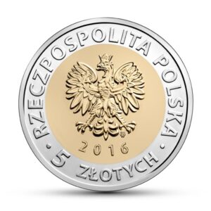 Moneta w standardzie obiegowym; awers - Odkryj Polskę – Zamek Książąt Pomorskich w Szczecinie