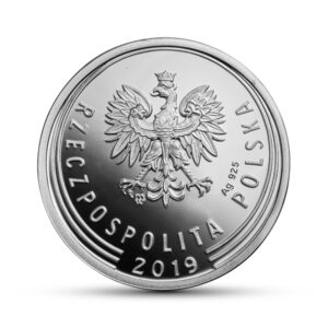 Wizerunek srebrnej monety 20 gr - awers