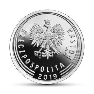Wizerunek srebrnej monety 50 gr - awers