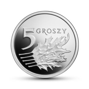 Silver coin - 5 gr