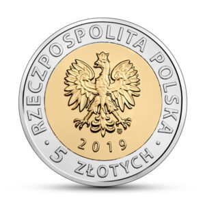 Moneta w standardzie obiegowym; awers – Odkryj Polskę – Kopiec Wyzwolenia