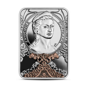 Srebrna moneta okolicznościowa; rewers – Wielkie aktorki – Antonina Hoffmann