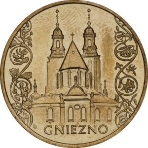 Moneta Gniezno - rewers