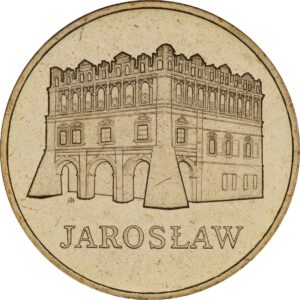 Moneta Jarosław - rewers