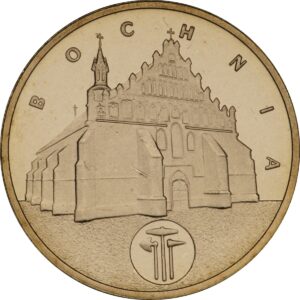 Moneta Bochnia - rewers