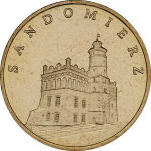 Moneta Sandomierz - rewers