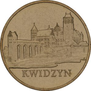 Moneta Kwidzyn - rewers