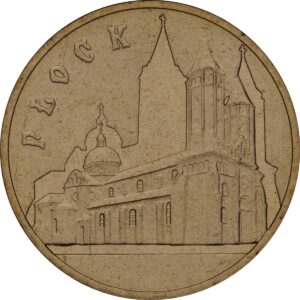 Moneta Płock - rewers