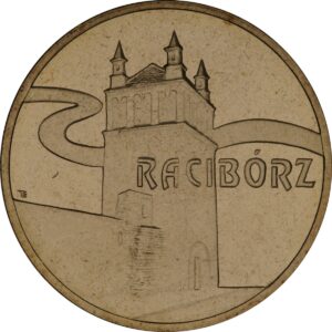 Moneta Racibórz - rewers