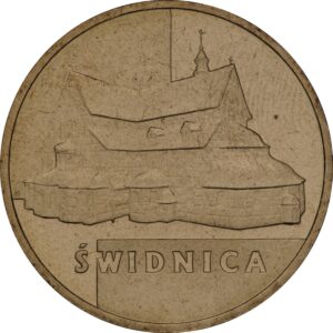 Moneta Świdnica - rewers