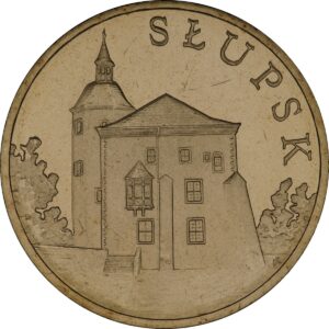 Moneta Słupsk - rewers