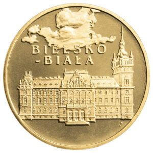 Moneta Bielsko-Biała - rewers