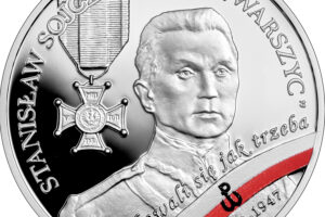 The Enduring Soldiers Accursed by the Communists – Stanisław Sojczyński “Warszyc”, 10 zł, reverse detail