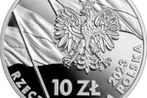 The Independence March, 10 zł, obverse detail