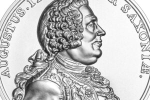 Treasures of Stanisław August – Augustus III, 50zł, reverse detail