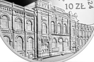 100th Anniversary of the Establishment of Bank Polski SA, obverse detail