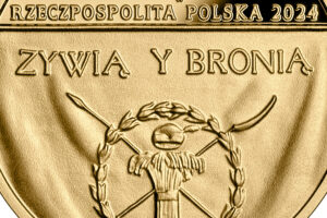 230th Anniversary of the Kościuszko Insurrection, 100 zł, obverse detail
