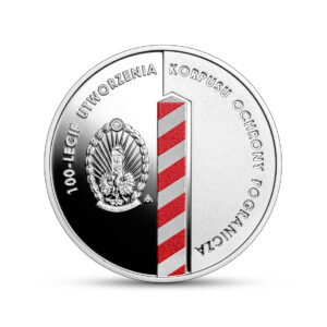 100th Anniversary of the Border Protection Corps, 10 zł, reverse