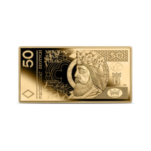 Banknotes in Circulation in Poland – The 50 Zloty Note, 50 zł, reverse