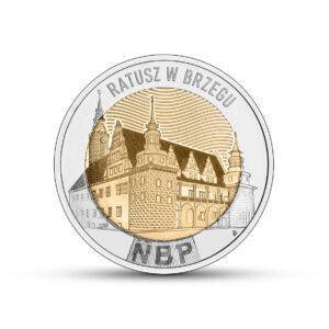 Odkryj Polskę – Ratusz w Brzegu, 5 zł, rewers