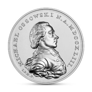Skarby sztuki medalierskiej – Michał Ossowski, 50 zł, rewers