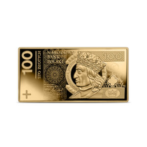 Polskie banknoty obiegowe – Banknot o nominale 100 zł, 100 zł, rewers