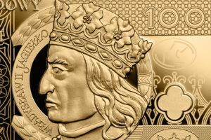 Polskie banknoty obiegowe – Banknot o nominale 100 zł, 100 zł, detal rewersu